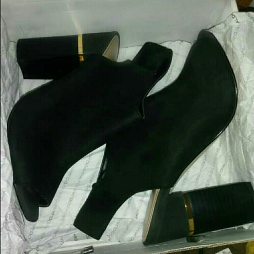 Aldo booties.
